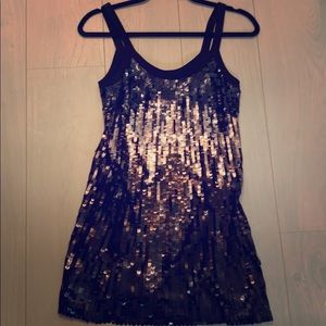 Armani Exchange sequinned dress
